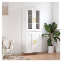 vidaXL Skříň highboard bílá 69,5 x 34 x 180 cm kompozitní dřevo