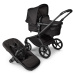 BUGABOO Kočárek kompletní Fox 5 Black moonlight - Noir limitovaná edice