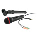 Stolní mikrofon C-TECH MIC-01, 3,5" stereo jack, 2.5m