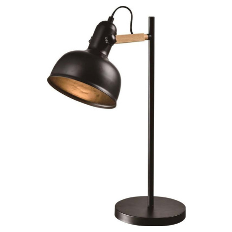 Černá kovová stolní lampa (výška 56 cm) Reno – Candellux Lighting