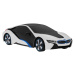 Mamido RASTAR  Auto na dálkové ovládání RC BMW i8 Rastar 1:24 bílé RC