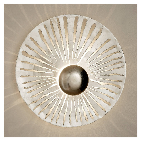Holländer LED nástěnné světlo Pietro kulatý tvar, stříbrné J. Holländer