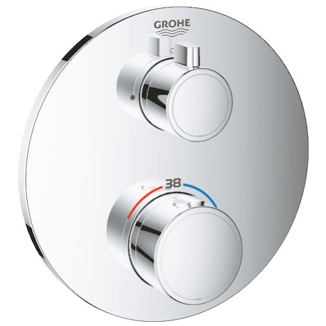 Termostat Grohe Grohtherm bez podomítkového tělesa chrom 24075000