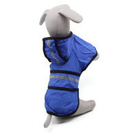 Vsepropejska Zidan pláštěnka pro psa Barva: Modrá, Délka zad (cm): 41, Obvod hrudníku: 42 - 50 c