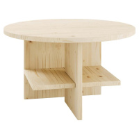 Kulatý konferenční stolek v přírodní barvě Rondure – Karup Design