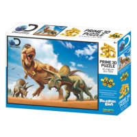 PRIME 3D PUZZLE - T - rex versus Triceratops 500 dílků