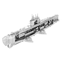 Metal Earth 3D kovový model German U-Boat, Type XXI