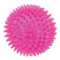 Hračka pes Ball Spike TPR POP 8cm s ostny růžová Zolux