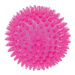 Hračka pes Ball Spike TPR POP 8cm s ostny růžová Zolux