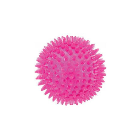 Hračka pes Ball Spike TPR POP 8cm s ostny růžová Zolux