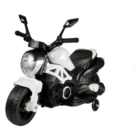 mamido  Dětská elektrická motorka GTM188 bílá