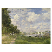 Obrazová reprodukce The Marina at Argenteuil, 1872, Claude Monet, 40 × 30 cm