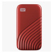 SanDisk WD My Passport SSD externí 500GB, USB-C 3.2, 1050/1000MB/s R/W PC & Mac, Red