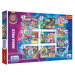 Puzzle Tlapková patrola ve velkofilmu MEGA PACK 10v1