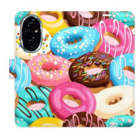 iSaprio Flip pouzdro Donuts Pattern 02 pro Honor 200