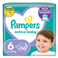 PAMPERS Active Baby plenky vel. 6, 13-18 kg, 96 ks