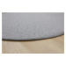 Vopi koberce Kusový koberec Porto šedý kruh  - 400x400 (průměr) kruh cm