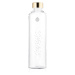 EQUA Mismatch Alja Horvat 750 ml designová luxusní ekologická skleněná lahev na pití s obalem z 