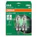 OSRAM H4 12V 60/55W P43t ULTRA LIFE 4 roky záruka 2ks 64193ULT-2HB