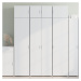 vidaXL Skříň highboard bílá 70 x 42,5 x 185 cm kompozitní dřevo