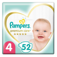 PAMPERS Premium Care jednorázové pleny vel. L 4, 52 ks