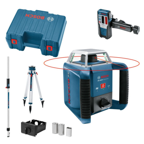 Rotační laserový měřič Bosch GRL 400 H set 061599403U
