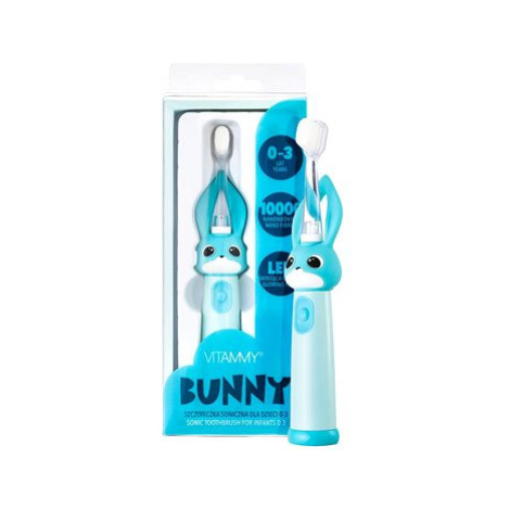 VITAMMY Bunny s LED světlem a nanovlákny, 0-3 roky, blankyt