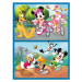 Trefl Puzzle 2v1 + pexeso - Seznamte se s Disney hrdiny