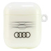 Pouzdro Audi IML Geometric Pattern AirPods cover white AU-IMLAP-A6/D3-WE (AU-IMLAP-A6/D3-WE)