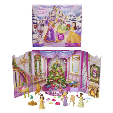 Mattel Disney Princess Malá panenka Adventní kalendář 2025