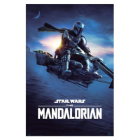 Plakát Star Wars: The Mandalorian - Speeder Bike 2 (153)