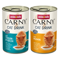 animonda Carny Adult Cat Drink kombinované balení 24x140ml