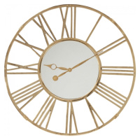 KARE Design Nástěnné hodiny Giant - zlaté, Ø120cm
