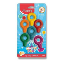 Maped Pastely Color´Peps Baby Crayons - 6 barev