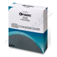 Oftagel oph.gel 3x10g/25mg