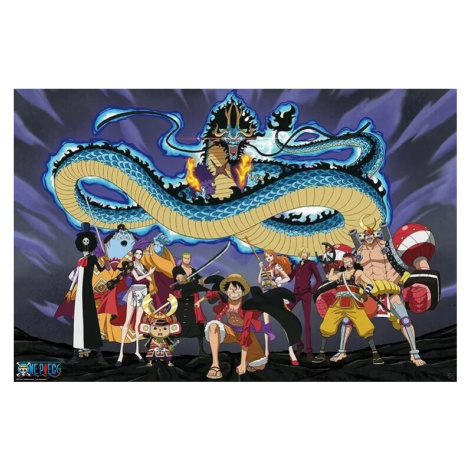 Plakát, Obraz - One Piece - The Crew vs Kaido, (91.5 x 61 cm) GB Eye