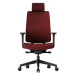 Kancelářská ergonomická židle OFFICE More K50 — černá, více barev Červená
