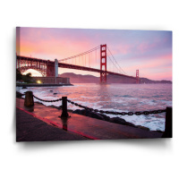 Sablio Obraz Golden Gate - 90x60 cm