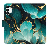 iSaprio flip pouzdro Blue Flowers 02 pro Samsung Galaxy A04s