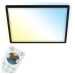 BRILONER Slim CCT svítidlo LED panel, 29,3 cm, 18 W, černá BRILO 7081-015