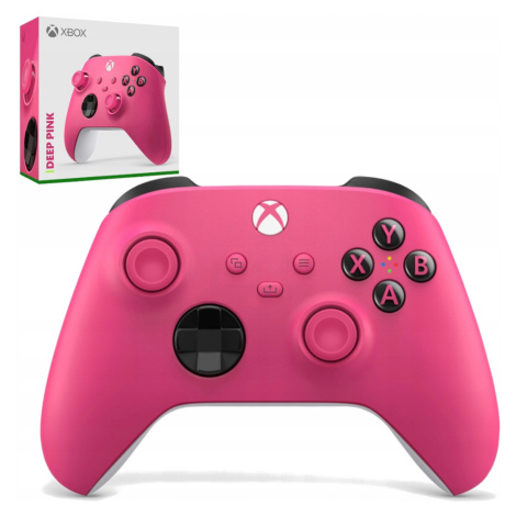 Ovladač bezdrátový ovladač Microsoft Xbox Series Deep Pink růžový