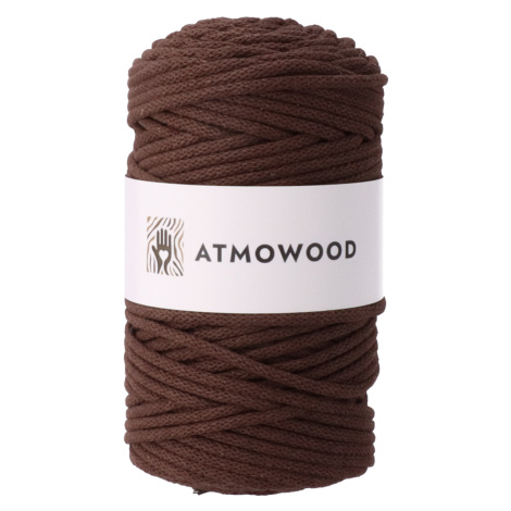 Atmowood příze 5 mm - tmavě hnědá