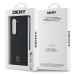 Zadní kryt DKNY PU Leather Stack Logo MagSafe pro Samsung Galaxy Z Fold6, černá