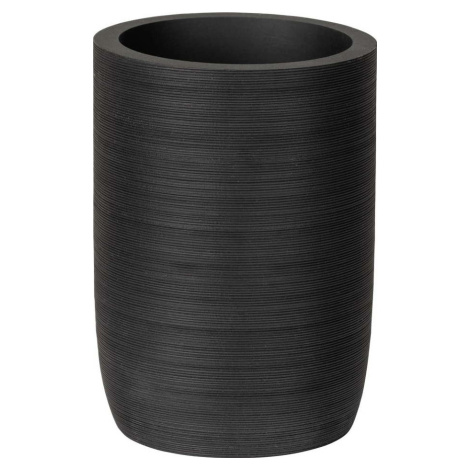 Černý kelímek na zubní kartáčky z polyresinu Altavalle – Wenko