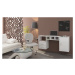 ArtCross Závěsný PC stolek Hanger Barva: dub burgund/bílá lesk