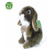 Plyšový králík hnědý stojící 18 cm