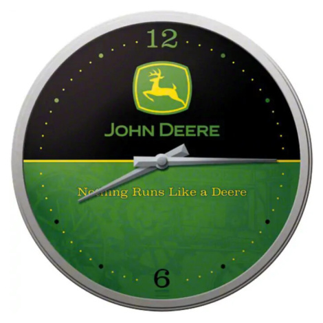 Hodiny  Hodiny  John Deere Logo POSTERSHOP