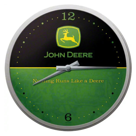 Hodiny  John Deere Logo POSTERSHOP