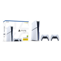 PlayStation 5 + DualSense Wireless Controller bílý (verze slim)