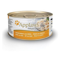 Applaws konzerva Kuřecí prsa se sýrem 6 × 70 g